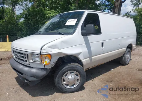 2005 Ford E-250 Commercial/Recreational из США, поврежденный, VIN 1FTNE24W35HA21662